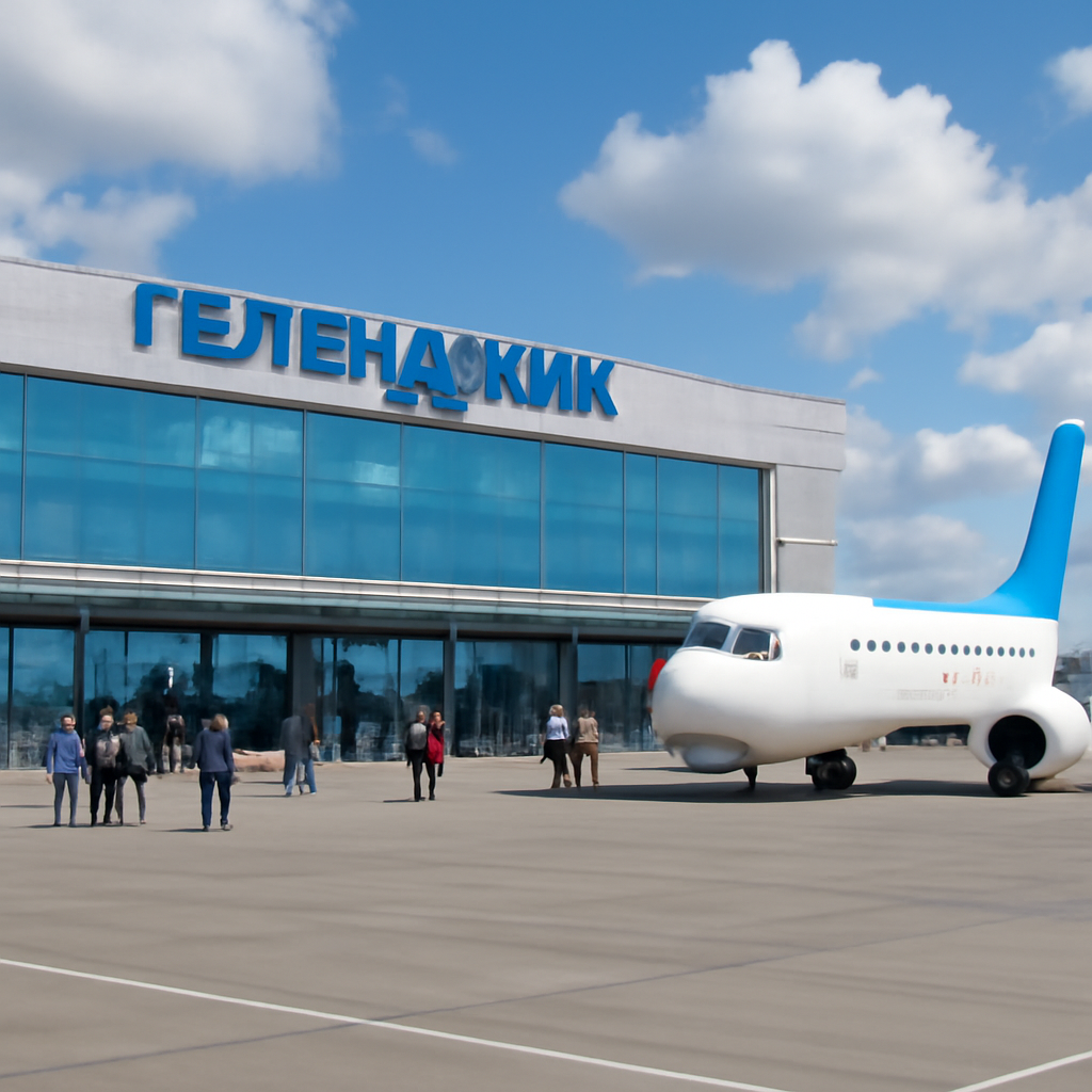 Аэропорт Геленджик подвел итоги 7 месяцев: 1700 рейсов и тысячи пассажиров