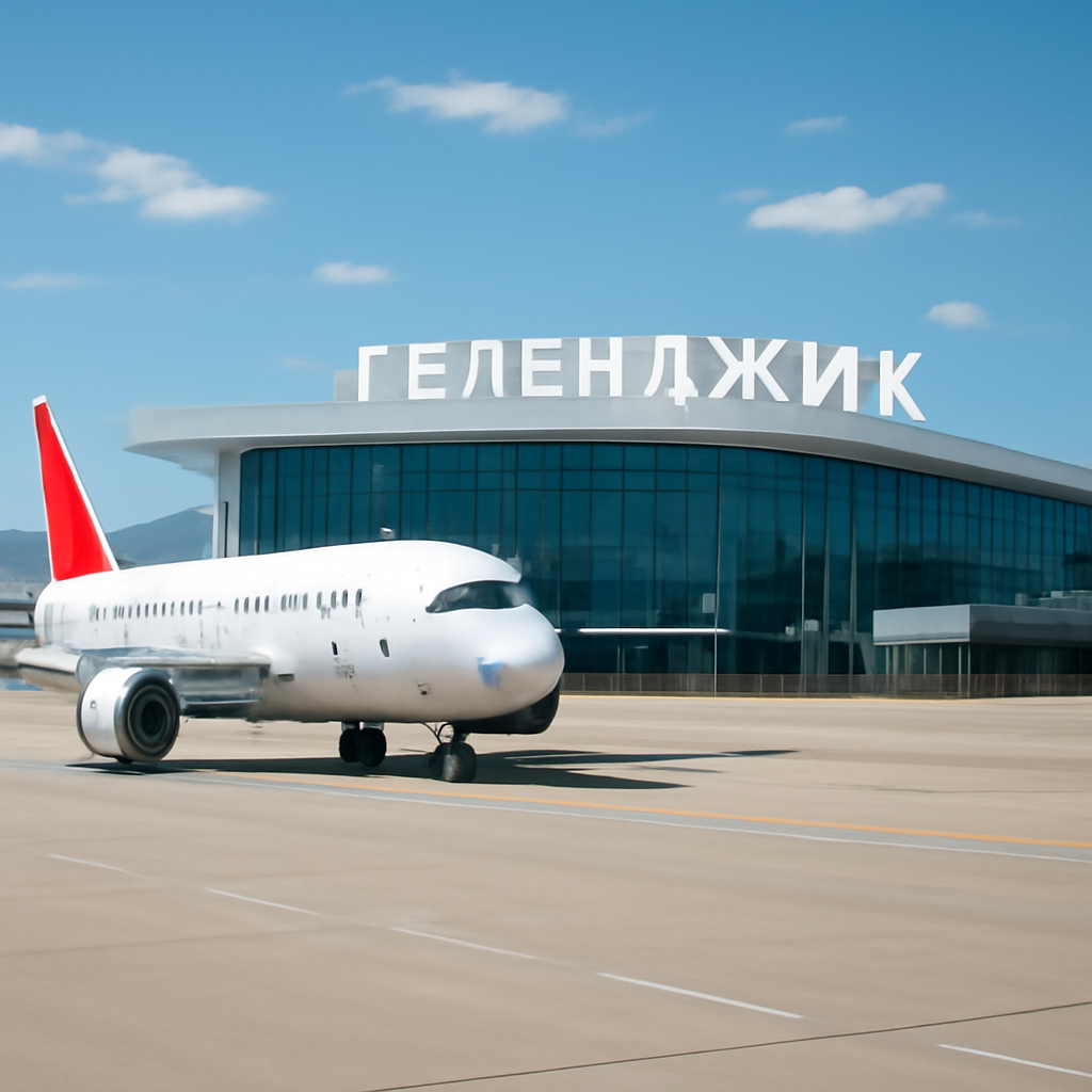 Аэропорт Геленджика вновь открыт после снятия ограничений на полеты