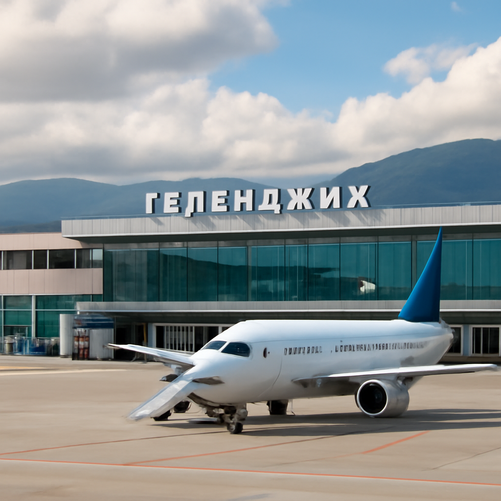 Аэропорт Геленджика возобновил обслуживание рейсов