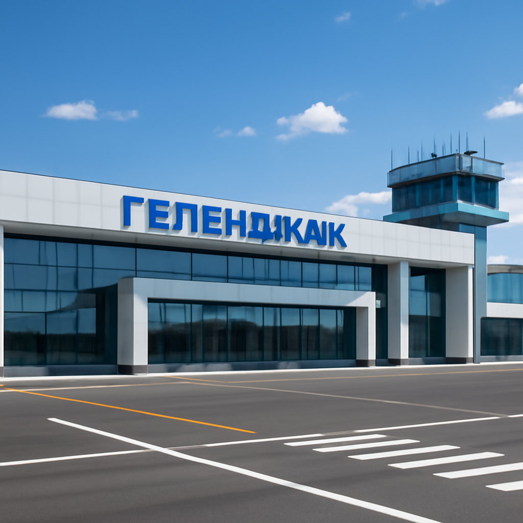 Аэропорт Геленджика возобновил работу после реконструкции и ремонтных работ