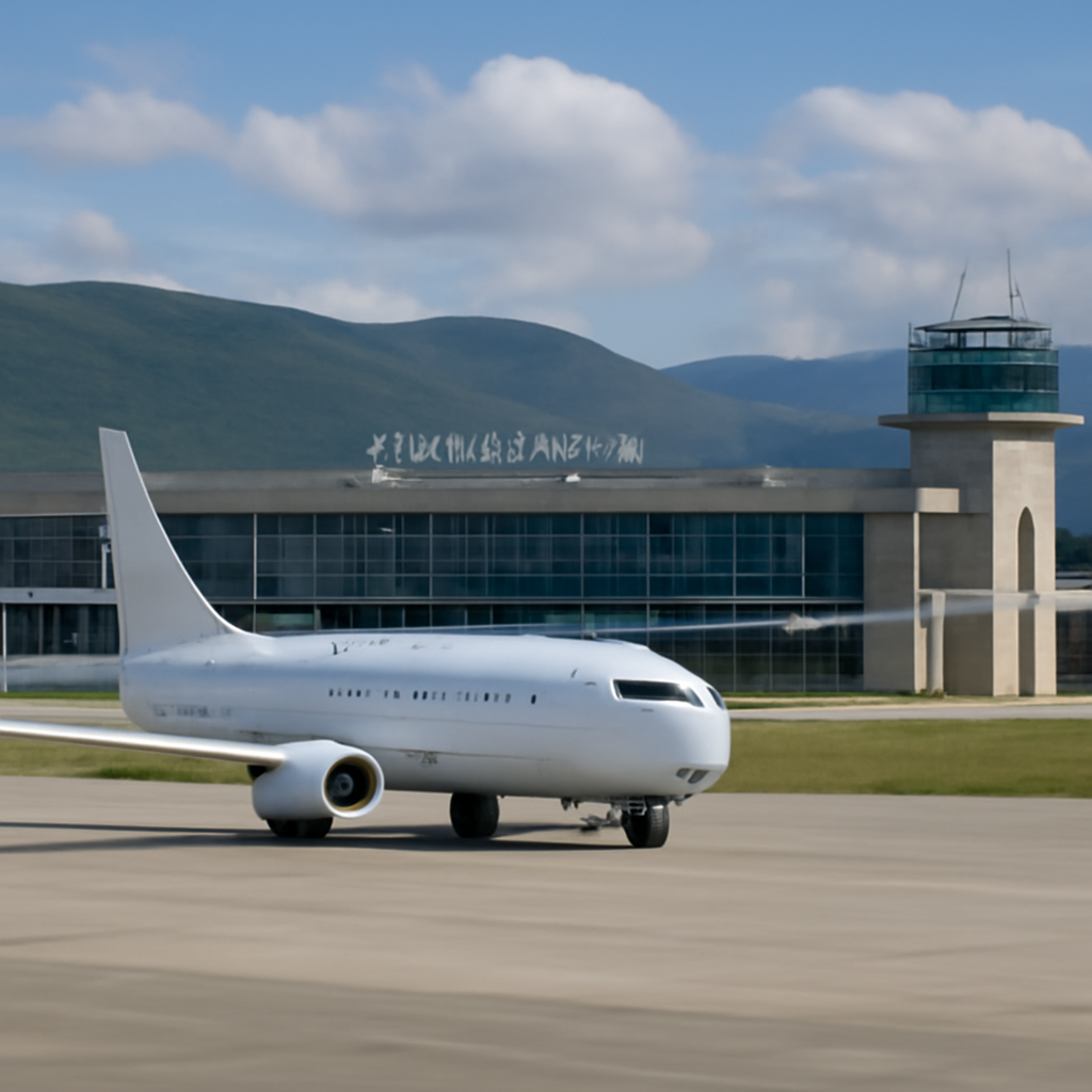 Аэропорт Геленджика впервые выполнил регулярный вылет по второму курсу