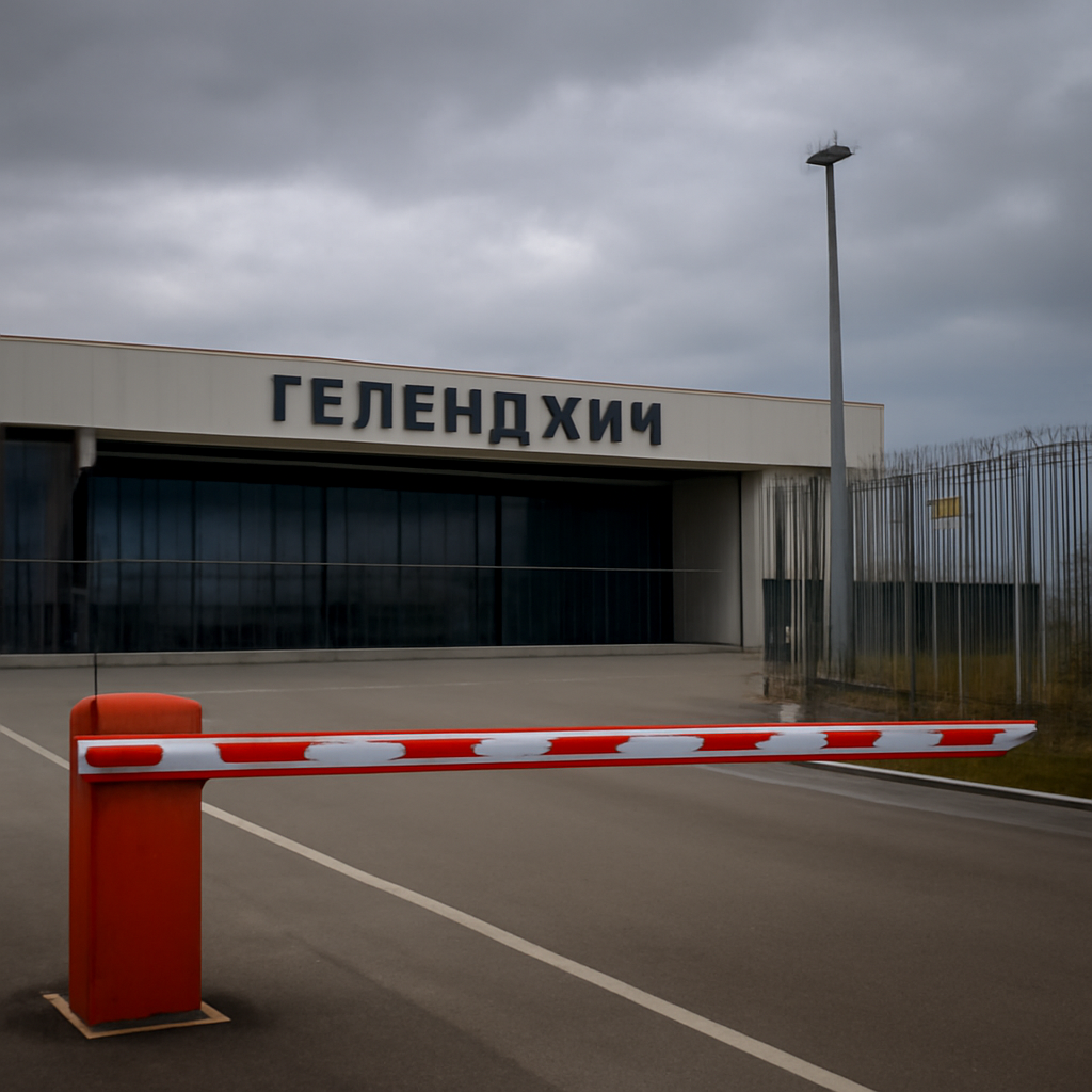 Аэропорт Геленджика закрыли на фоне угрозы БПЛА: обстановка на курорте