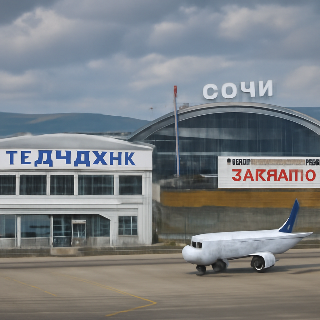 Снова закрыт аэропорт в Сочи, открыт в Геленджике Снова закрыт аэропорт в Сочи, открыт в Геленджике