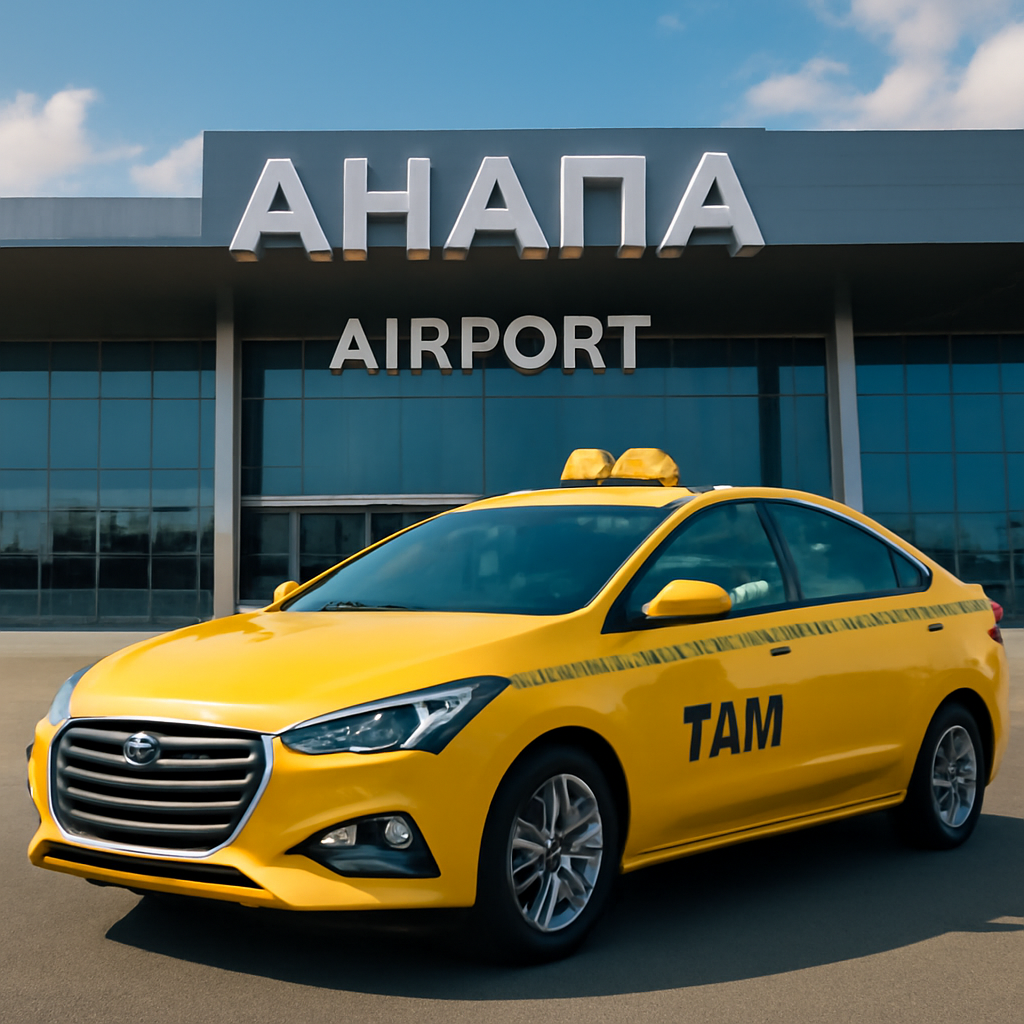 Такси Анапа аэропорт — быстрый и комфортный трансфер по фиксированной цене