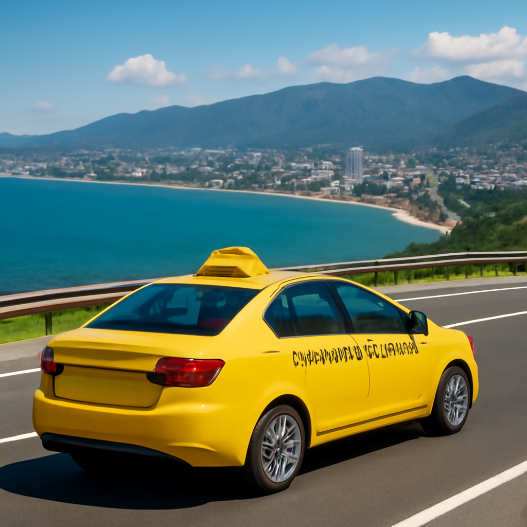 Такси Геленджик — Сочи: надежный трансфер по фиксированной цене и без забот