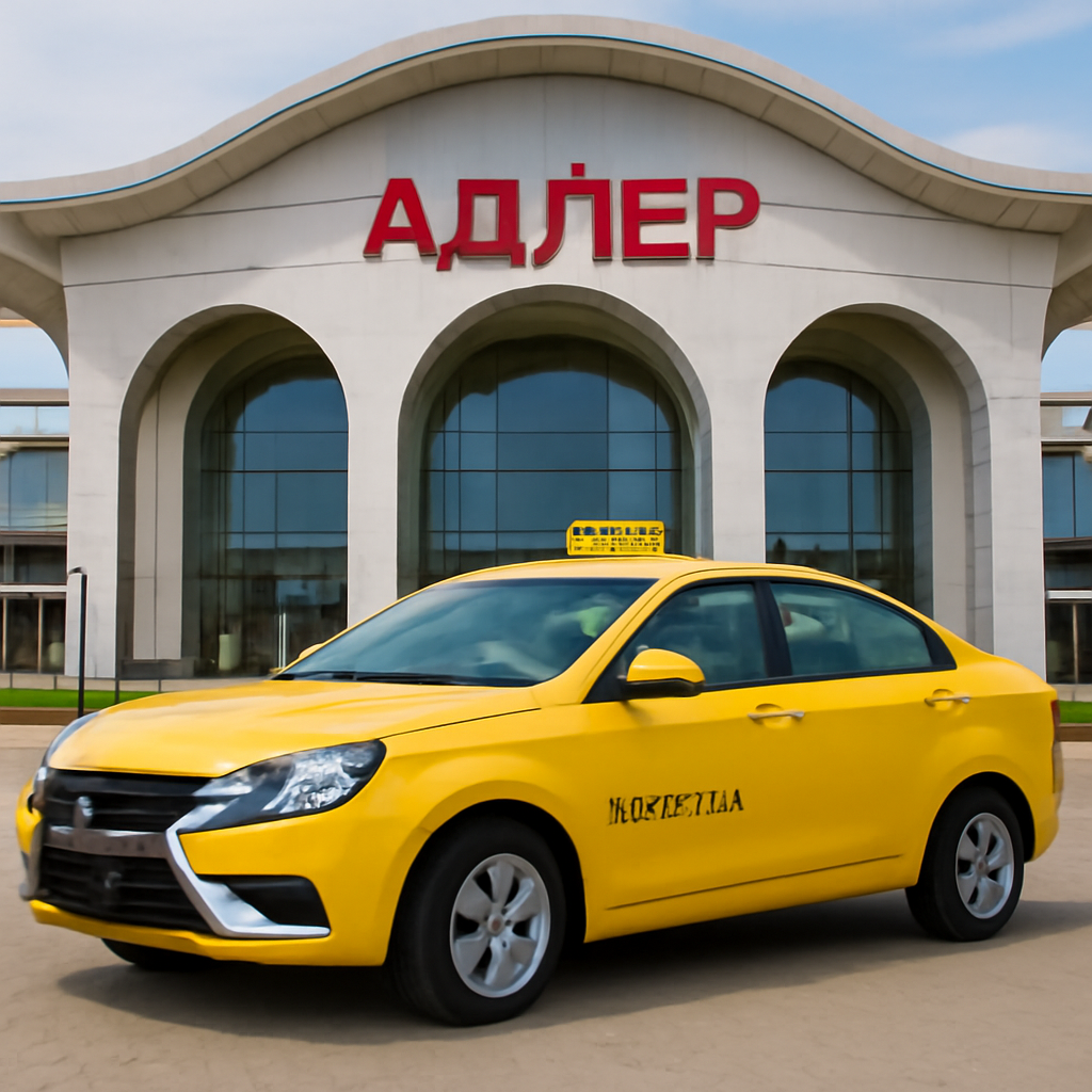 Такси жд Адлер — выгодный трансфер с гарантией фиксированной цены в 2026 году