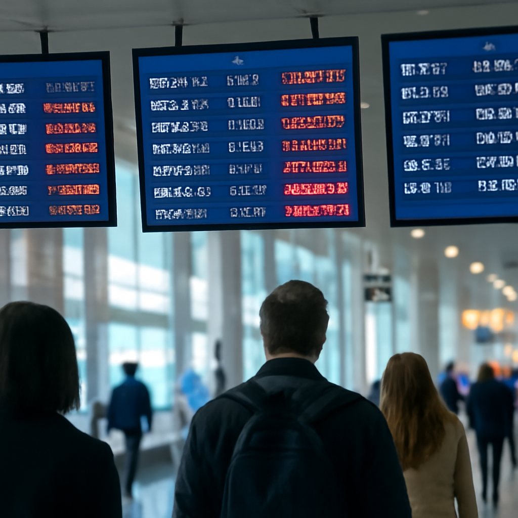 В аэропортах Сочи, Геленджика и Краснодара задерживаются 43 рейса В аэропортах Сочи, Геленджика и Краснодара задерживаются 43 рейса