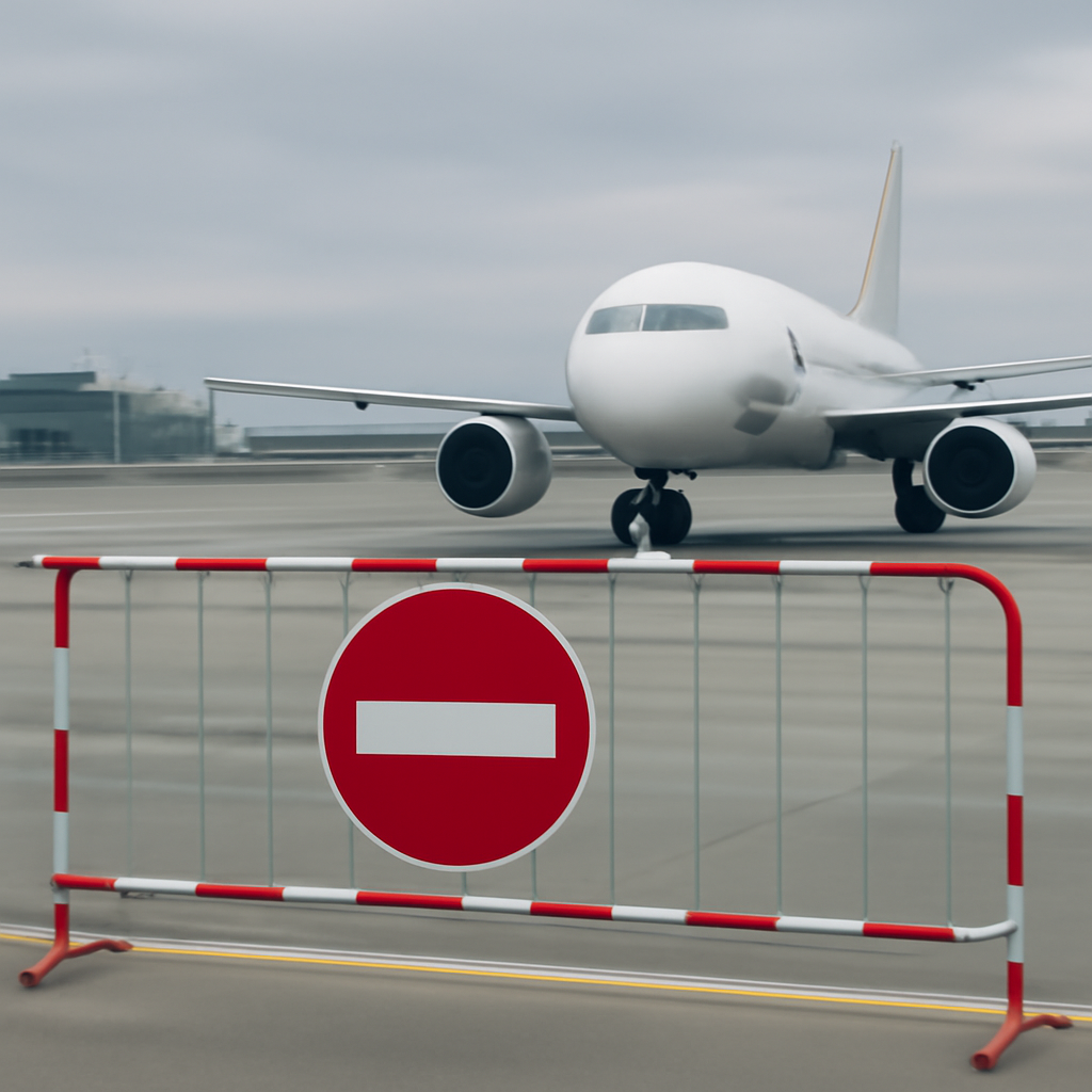 Временные ограничения полетов ввели в аэропортах Краснодара и Геленджика