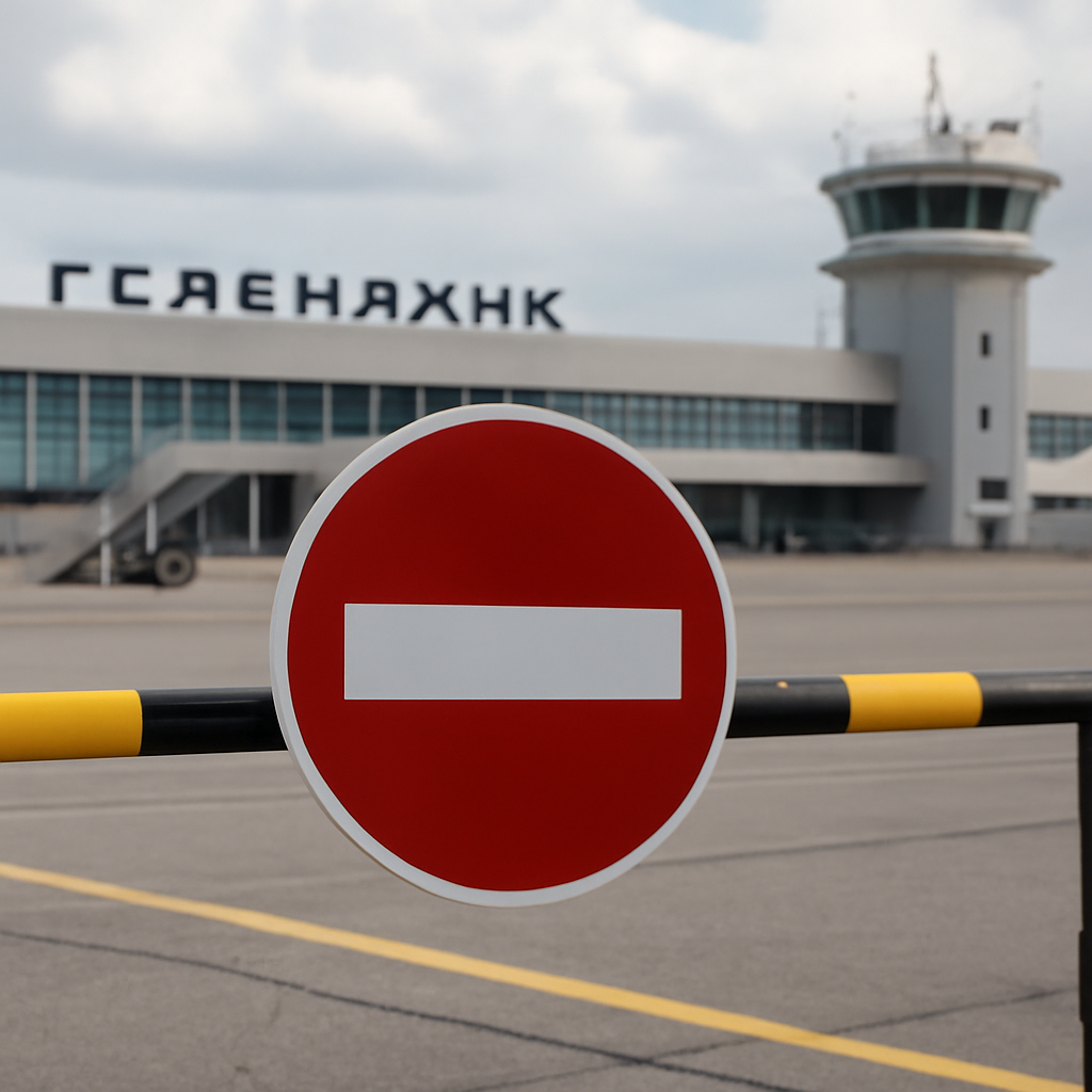 Временные ограничения введены в аэропорту Геленджика